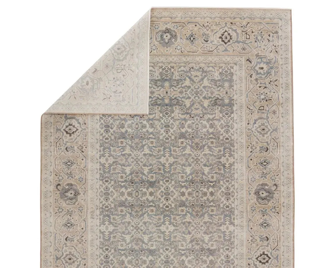 Pasha PSH01 Beige/Blue Rug - Baconco