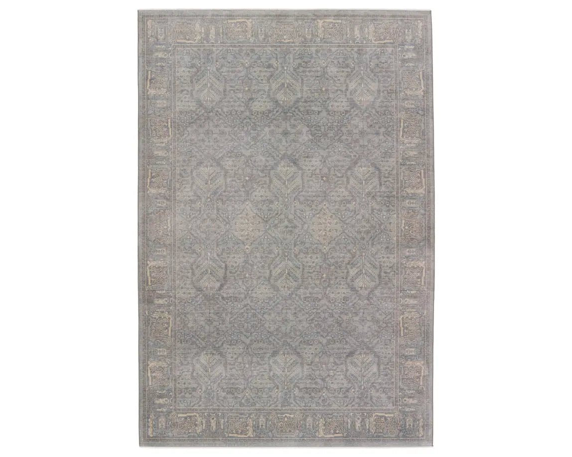 Pasha PSH02 Grey/Blue Rug - Baconco