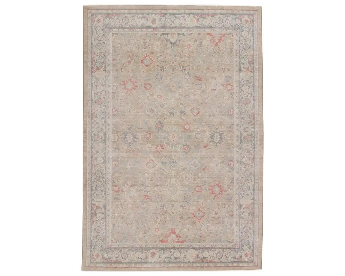 Pasha PSH03 Tan/Olive Rug - Baconco