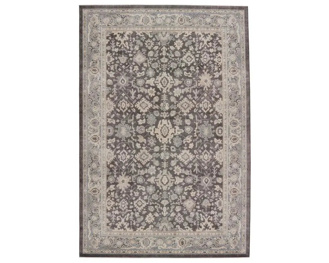 Pasha PSH06 Charcoal/Black Rug - Baconco