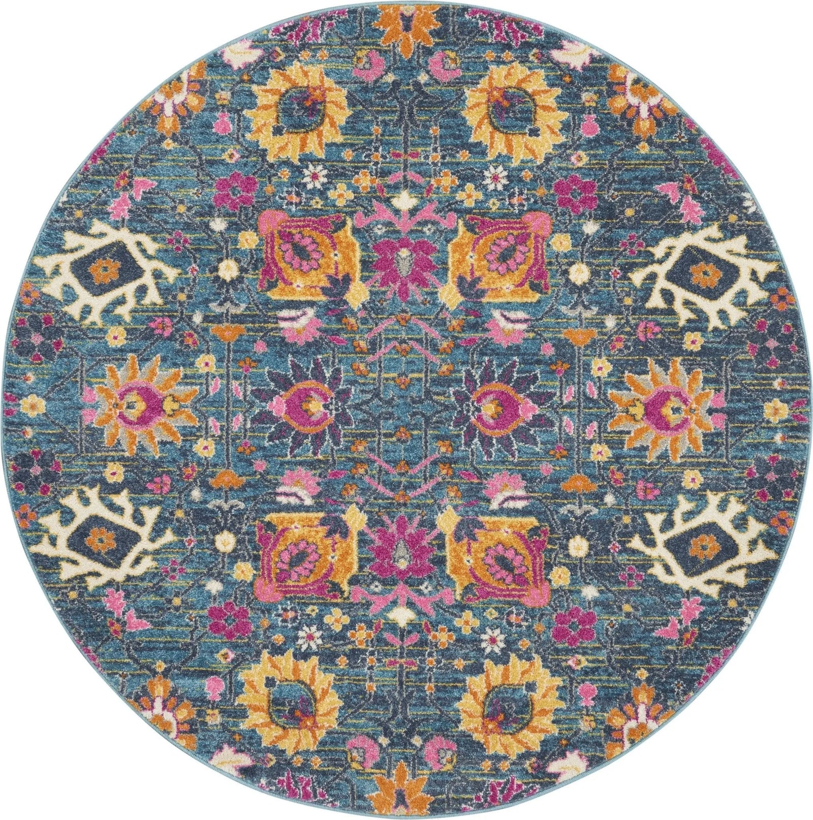 Passion Psn01 Denim Rug - Baconco