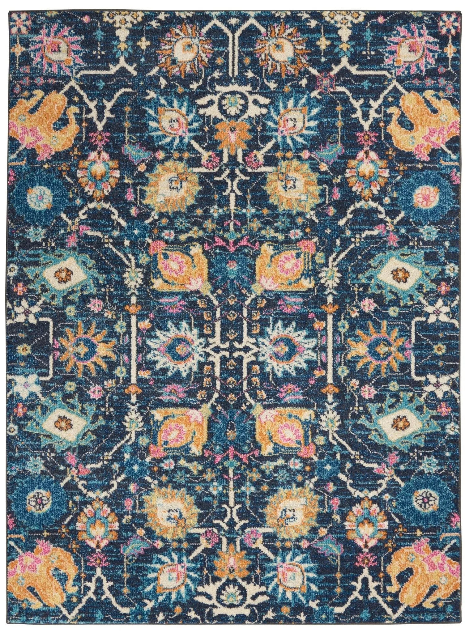 Passion PSN01 Navy Rug - Baconco