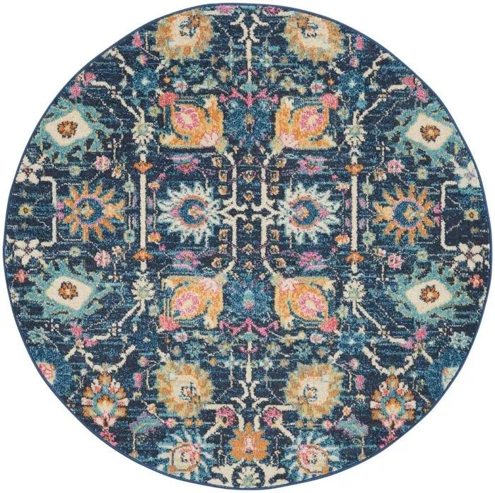 Passion PSN01 Navy Rug - Baconco