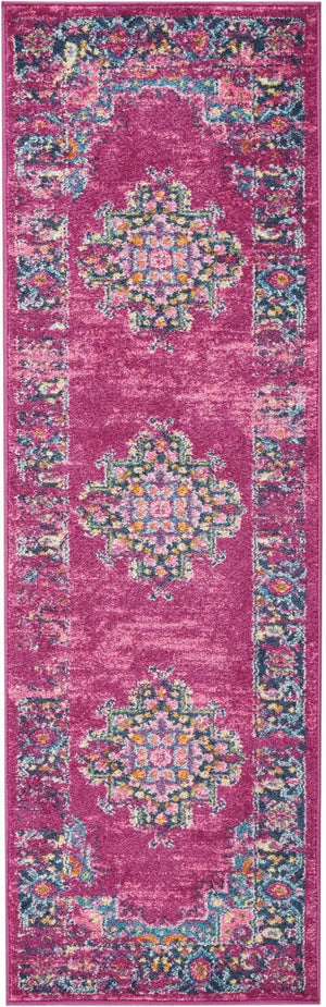 Passion Psn03 Fuchsia Rug - Baconco