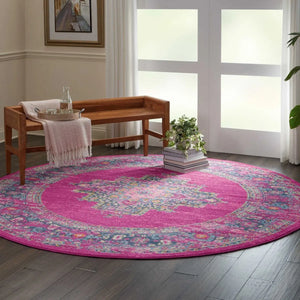 Passion Psn03 Fuchsia Rug - Baconco