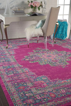 Passion Psn03 Fuchsia Rug - Baconco