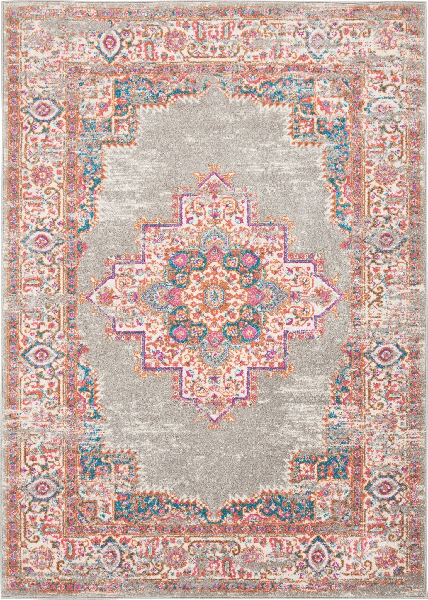 Passion Psn03 Grey Rug - Baconco