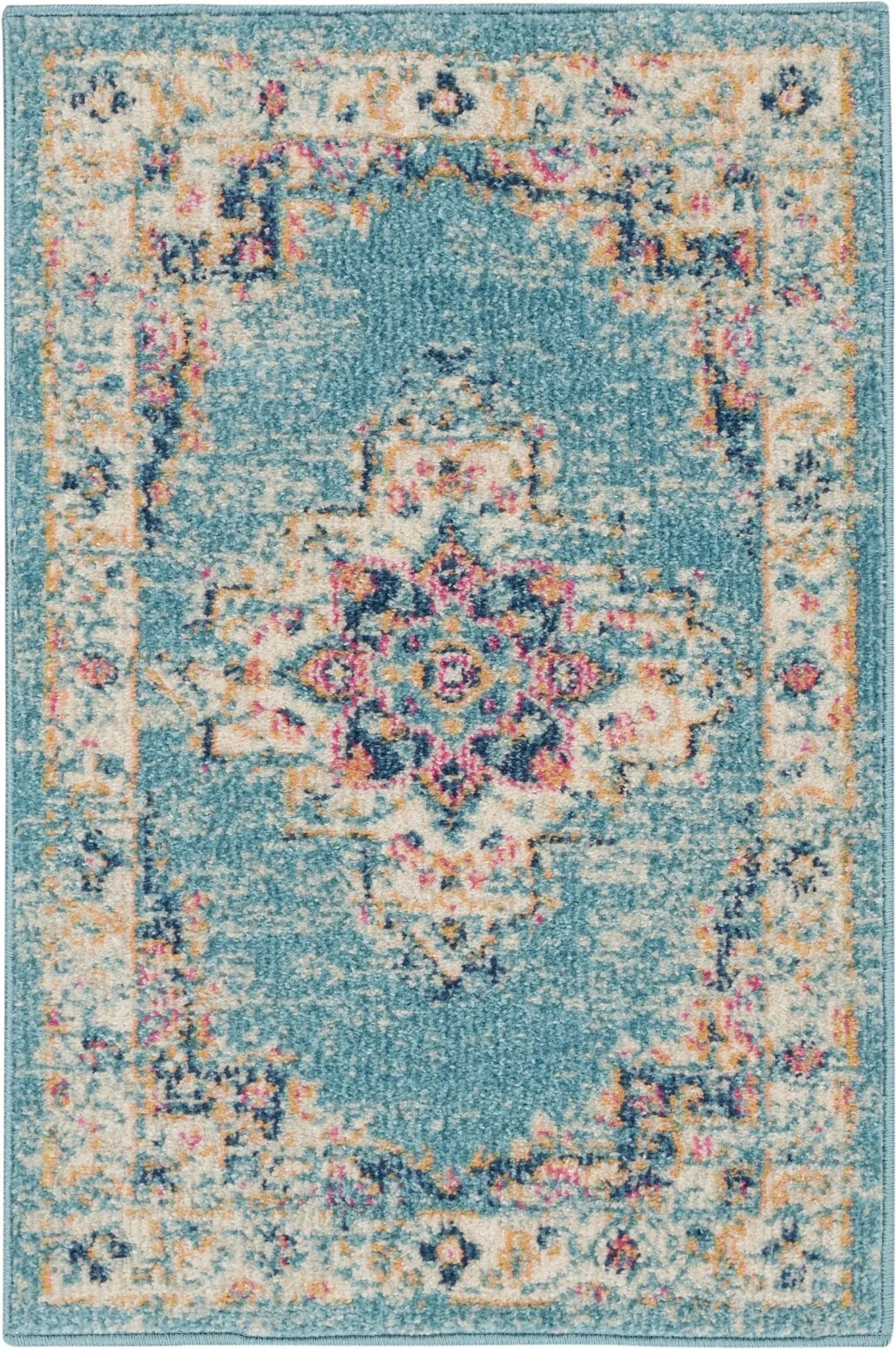 Passion PSN03 Light Blue Rug - Baconco