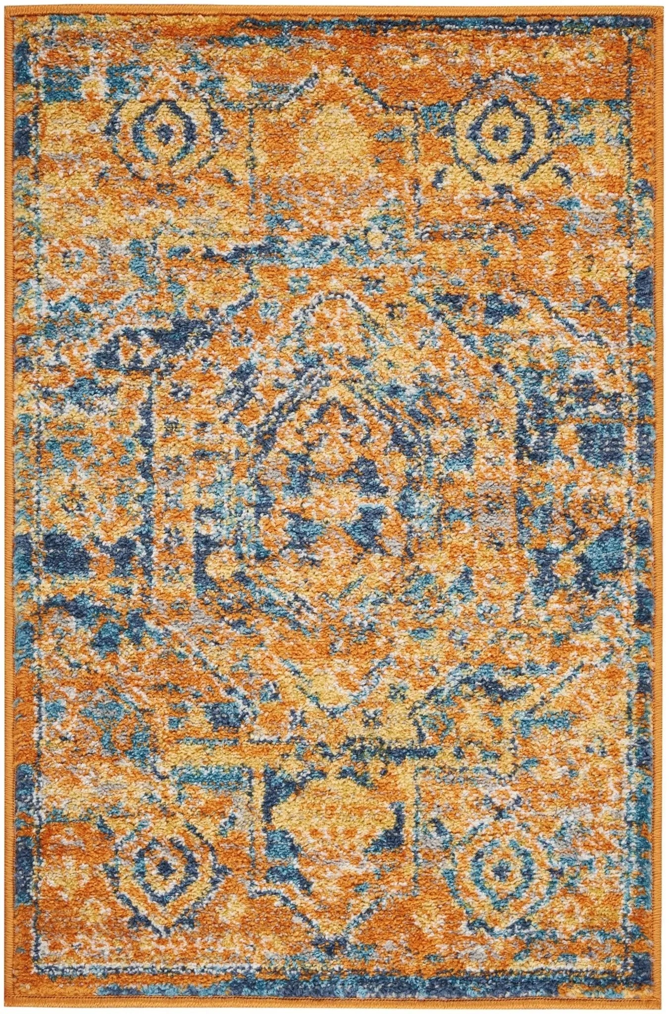 Passion PSN07 Teal/Sun Rug - Baconco