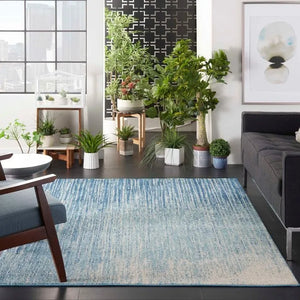 Passion PSN09 Navy/Light Blue Rug - Baconco