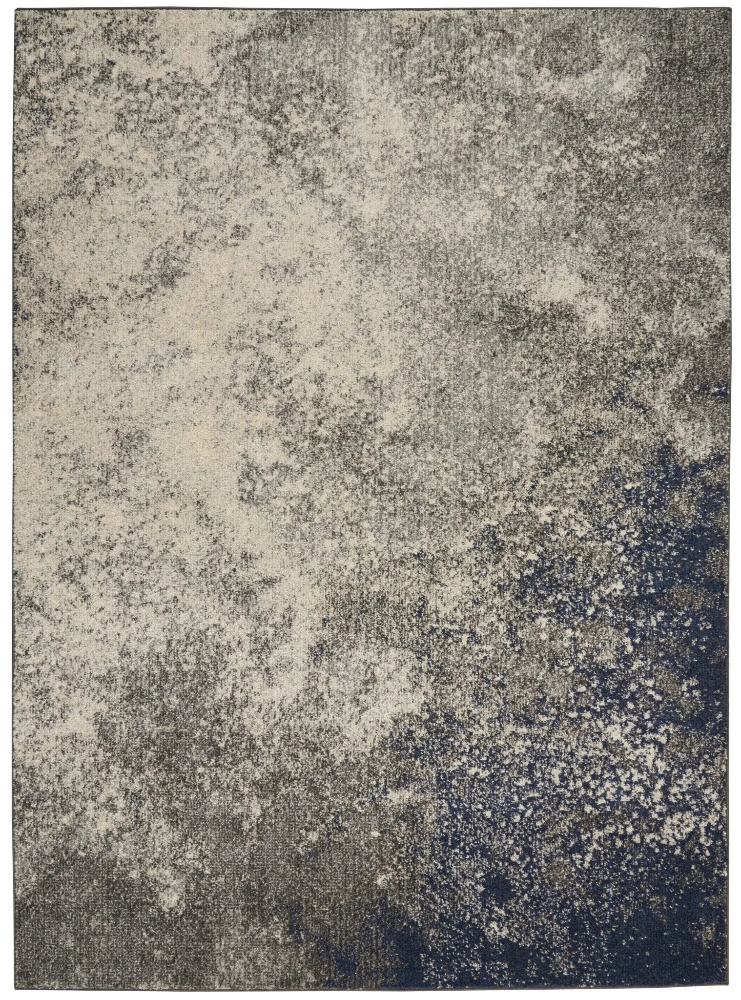 Passion PSN10 Charcoal/Ivory Rug - Baconco