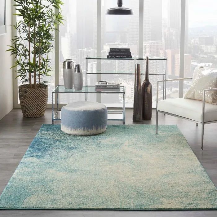 Passion PSN10 Navy/Light Blue Rug - Baconco