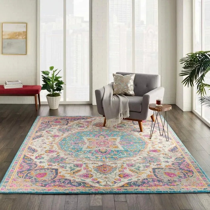 Passion PSN22 Ivory/Multi Rug - Baconco