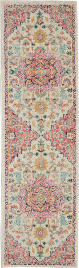 Passion PSN25 Ivory/Pink Rug - Baconco