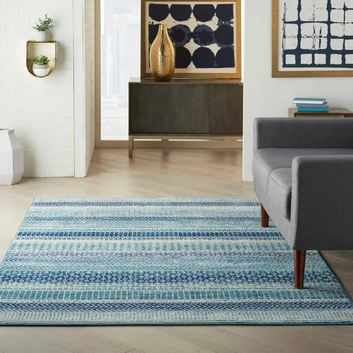 Passion PSN26 Navy Blue Rug - Baconco