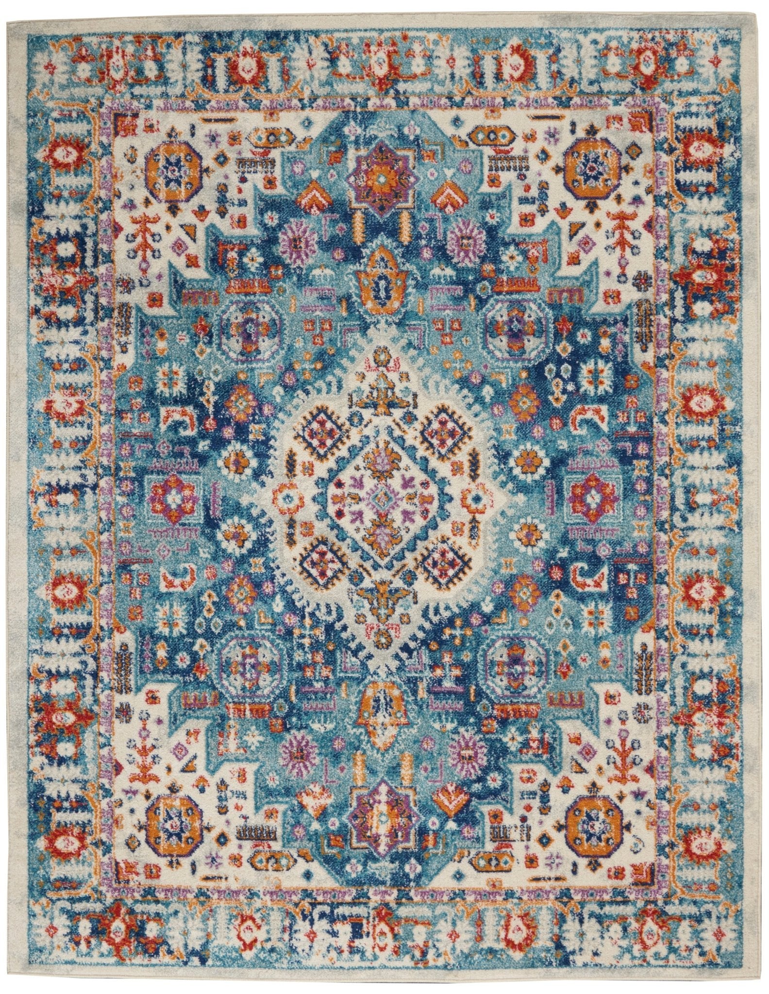 Passion PSN29 Ivory/Multi Rug - Baconco