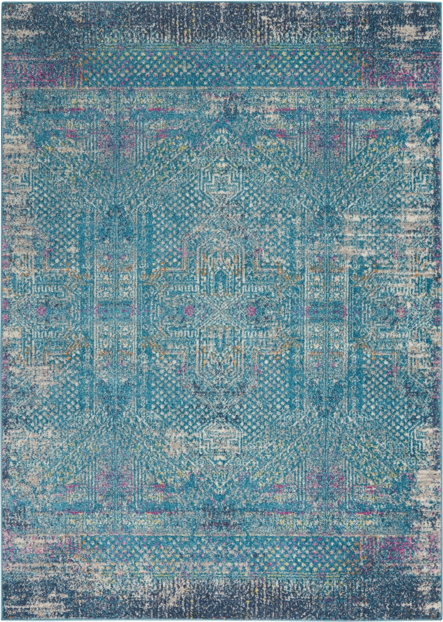 Passion PSN38 Blue Rug - Baconco