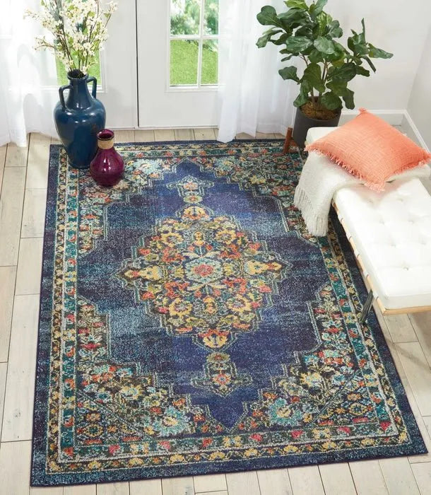 Passionate PST01 Navy Rug - Baconco