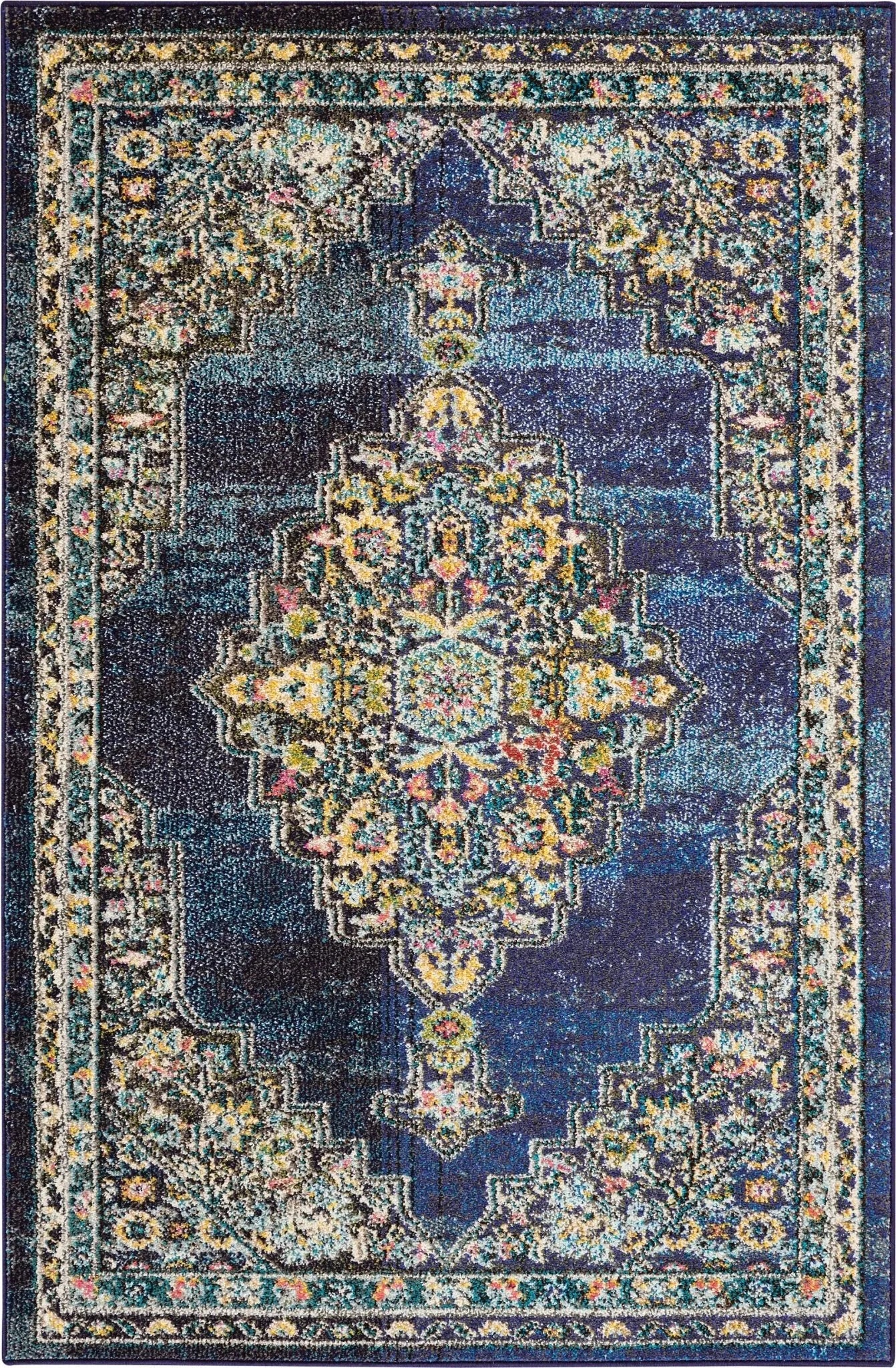 Passionate PST01 Navy Rug - Baconco