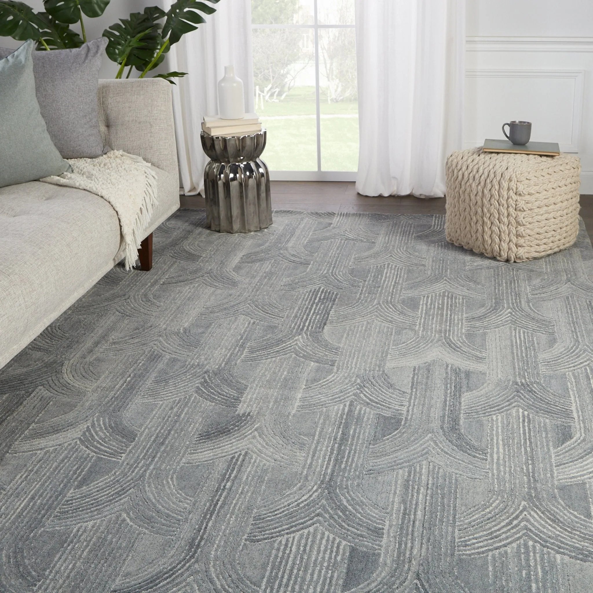 Pathways By Verde Home Pvh08 Manhattan Gray Rug - Baconco