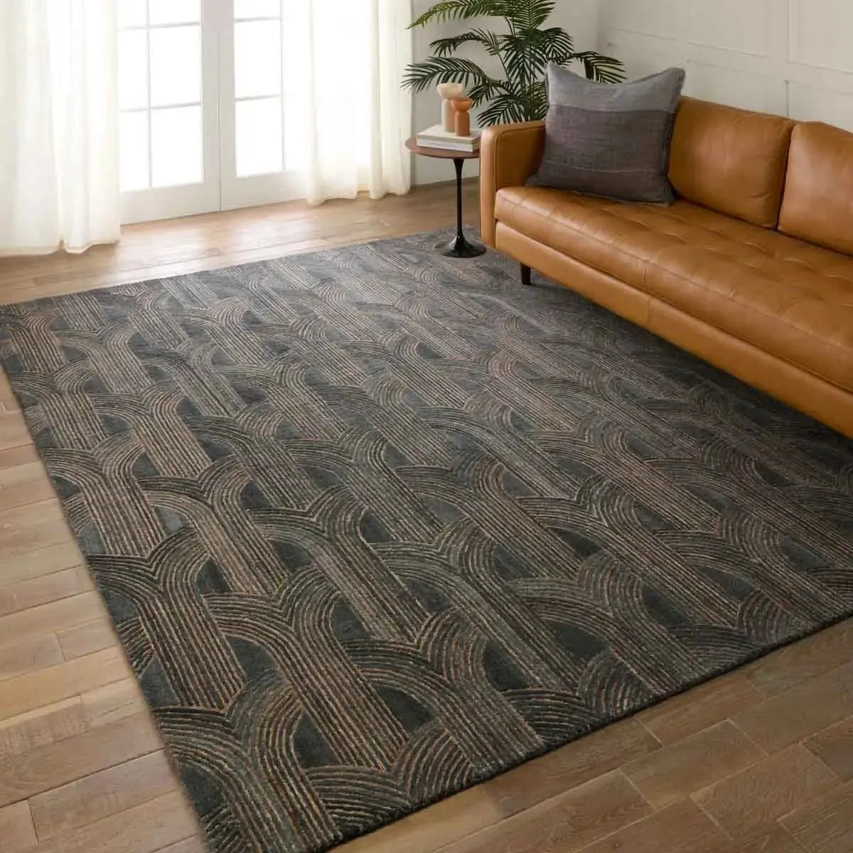 Pathways PVH14 Taupe/Brown Rug - Baconco