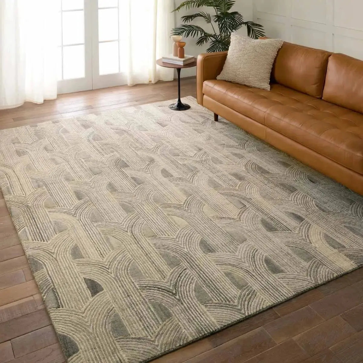 Pathways PVH15 Taupe/Brown Rug - Baconco