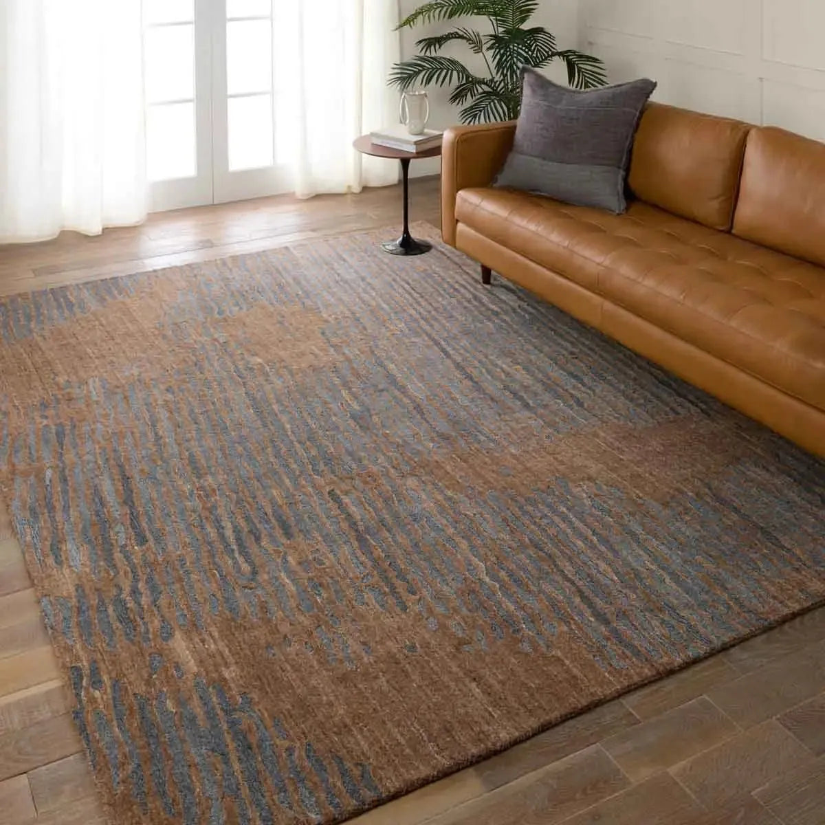 Pathways PVH16 Brown/Grey Rug - Baconco