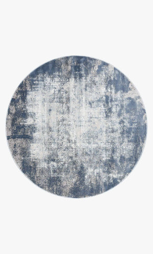 Patina PJ 01 Denim / Grey Rug - Baconco