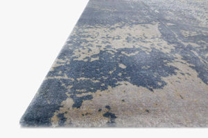 Patina PJ 01 Denim / Grey Rug - Baconco