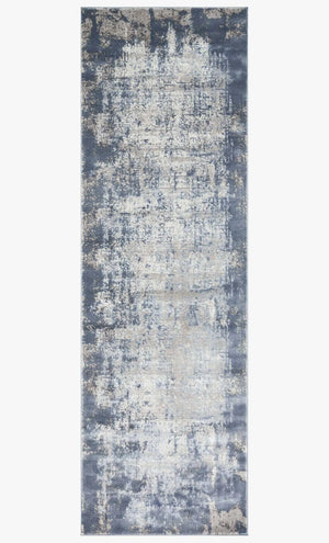 Patina PJ 01 Denim / Grey Rug - Baconco