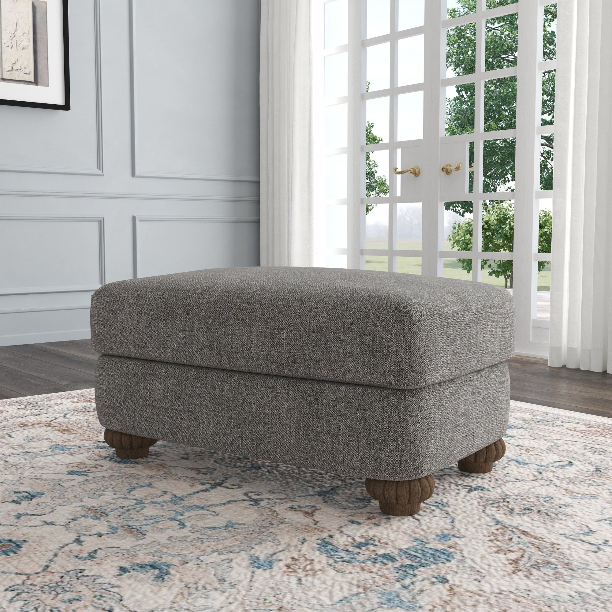 Patterson Custom Ottoman - Baconco