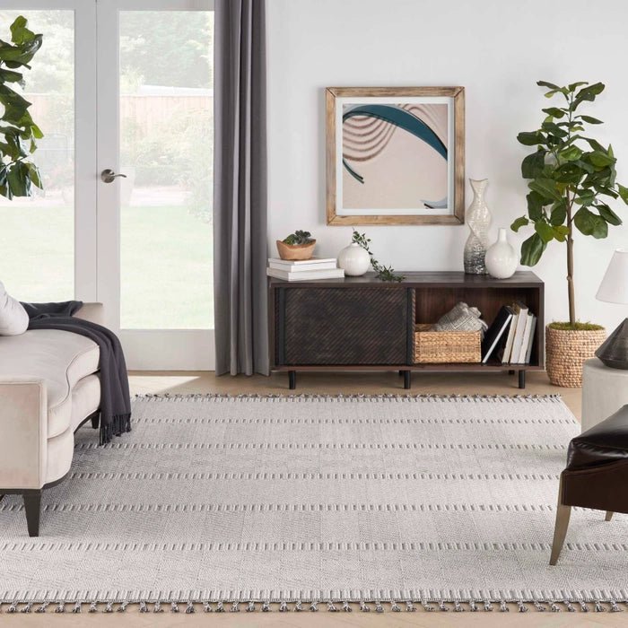 Paxton PAX06 Grey/Ivory Rug - Baconco