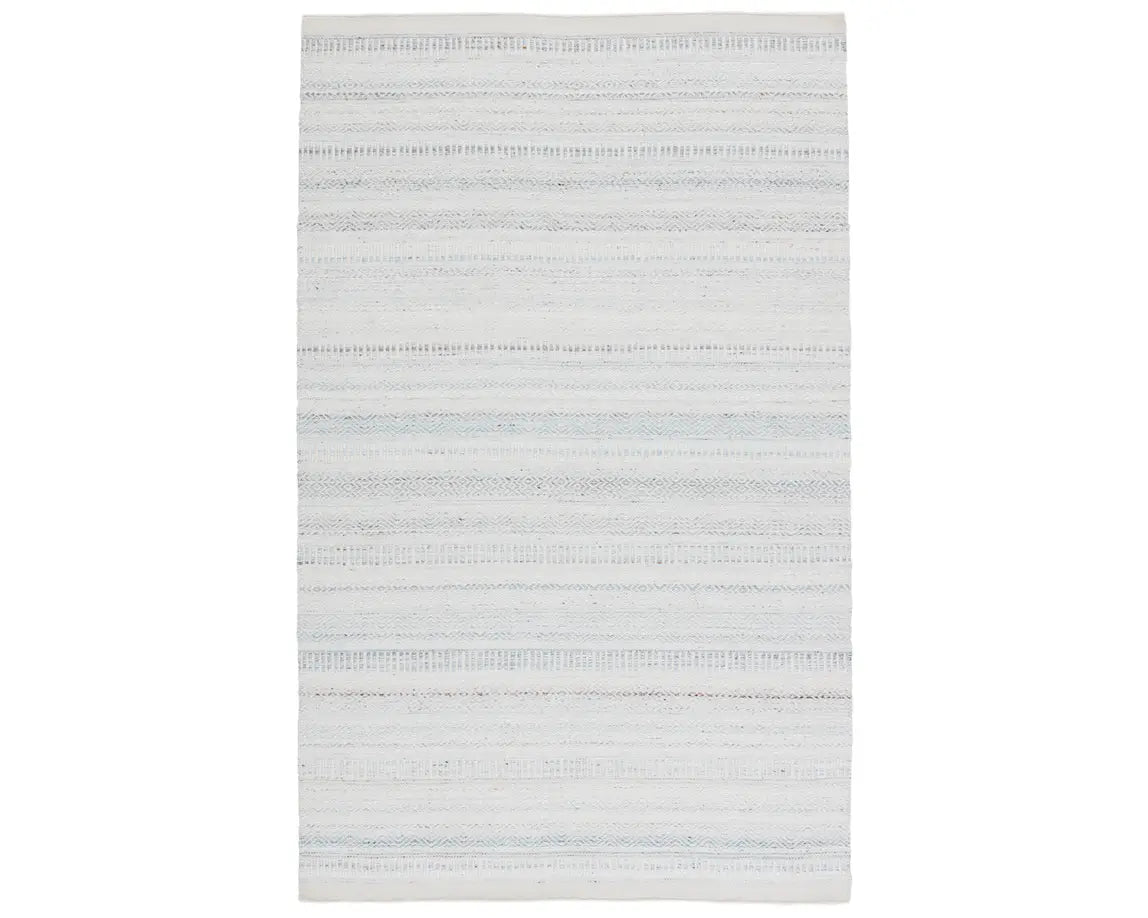 Penrose PNR02 Rust/Sky Blue Rug - Baconco