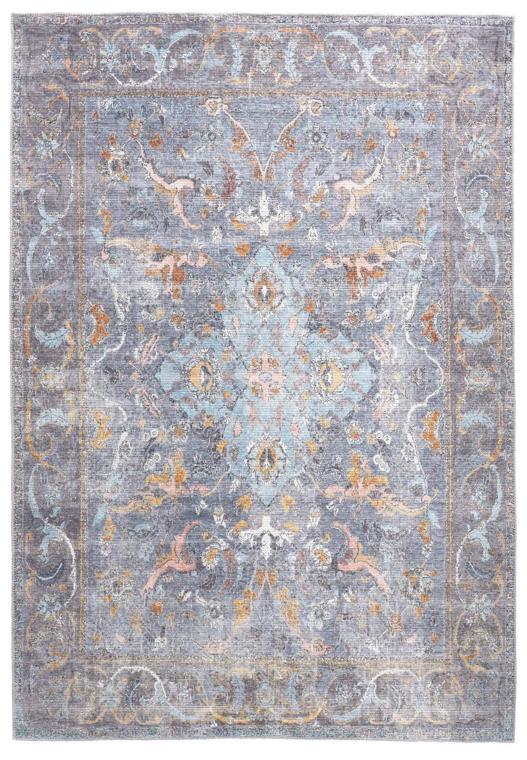 Percy 39Aff Blue Rug - Baconco