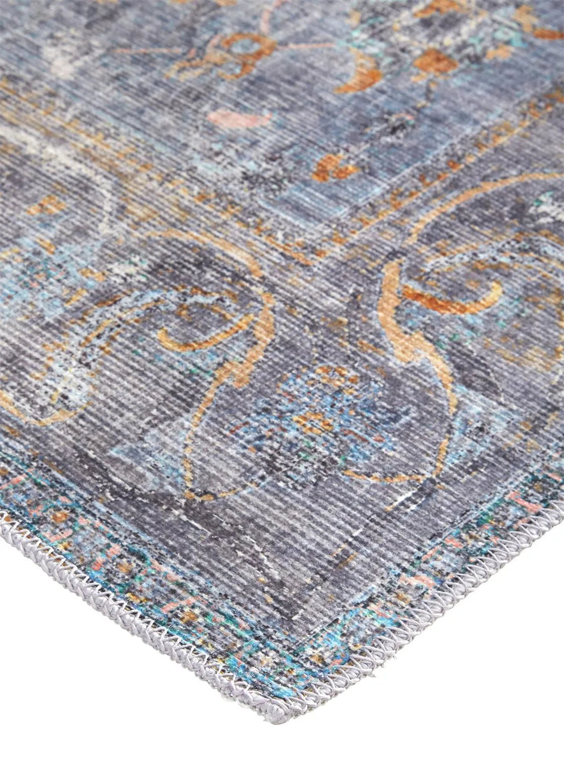 Percy 39Aff Blue Rug - Baconco