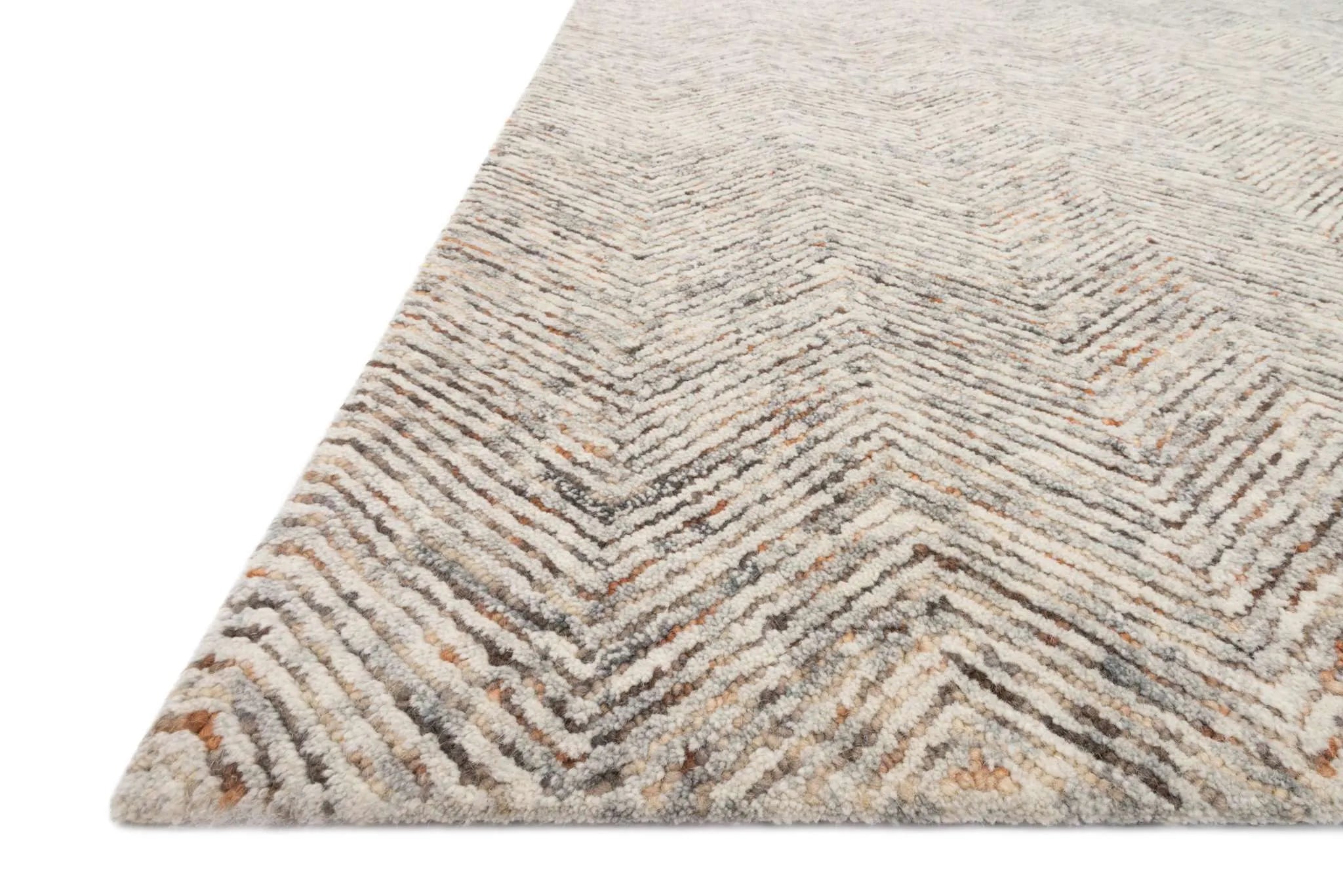 Peregrine PER-02 Lt Grey/Multi Rug - Baconco