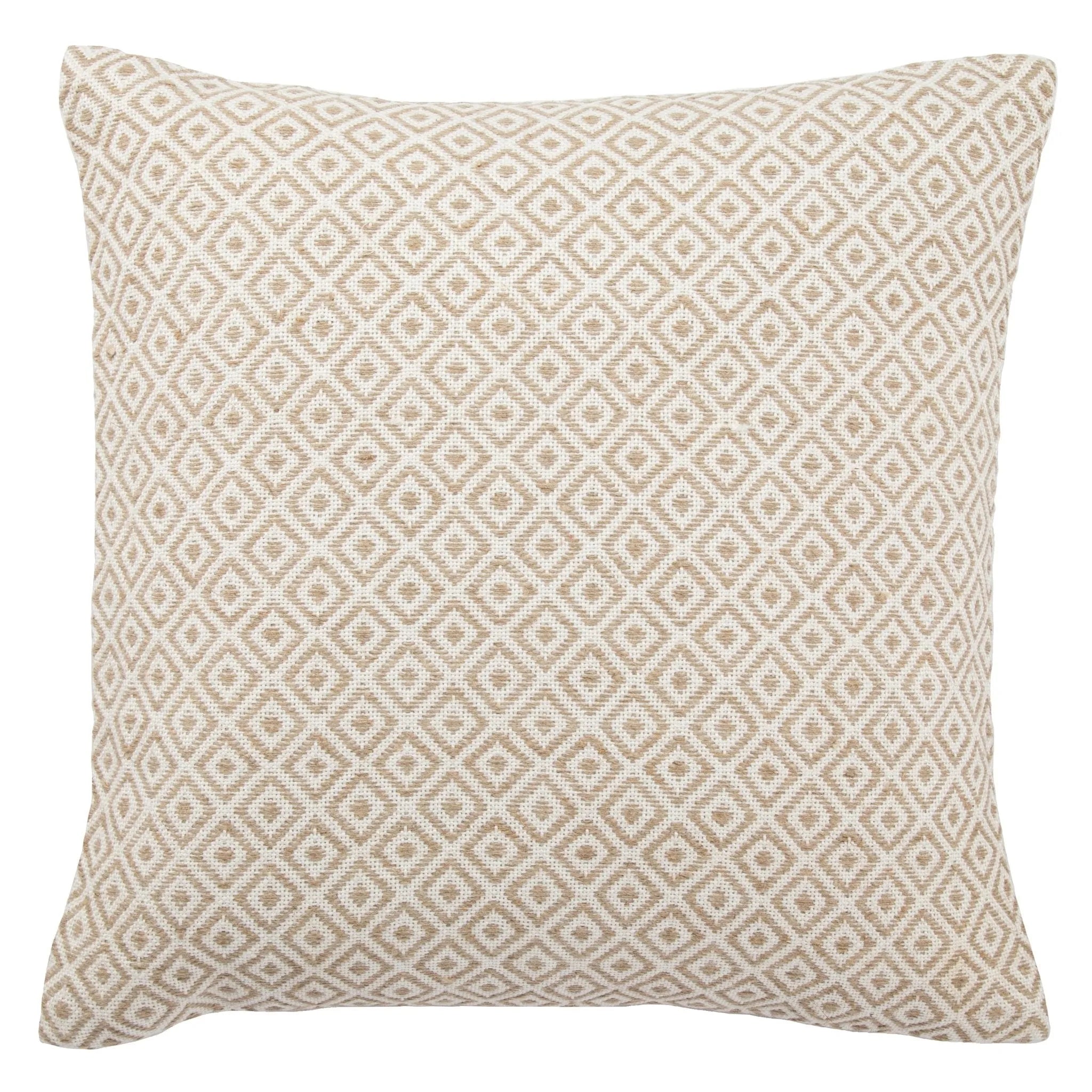 Peykan Pey06 Estes White/Beige Pillow - Baconco