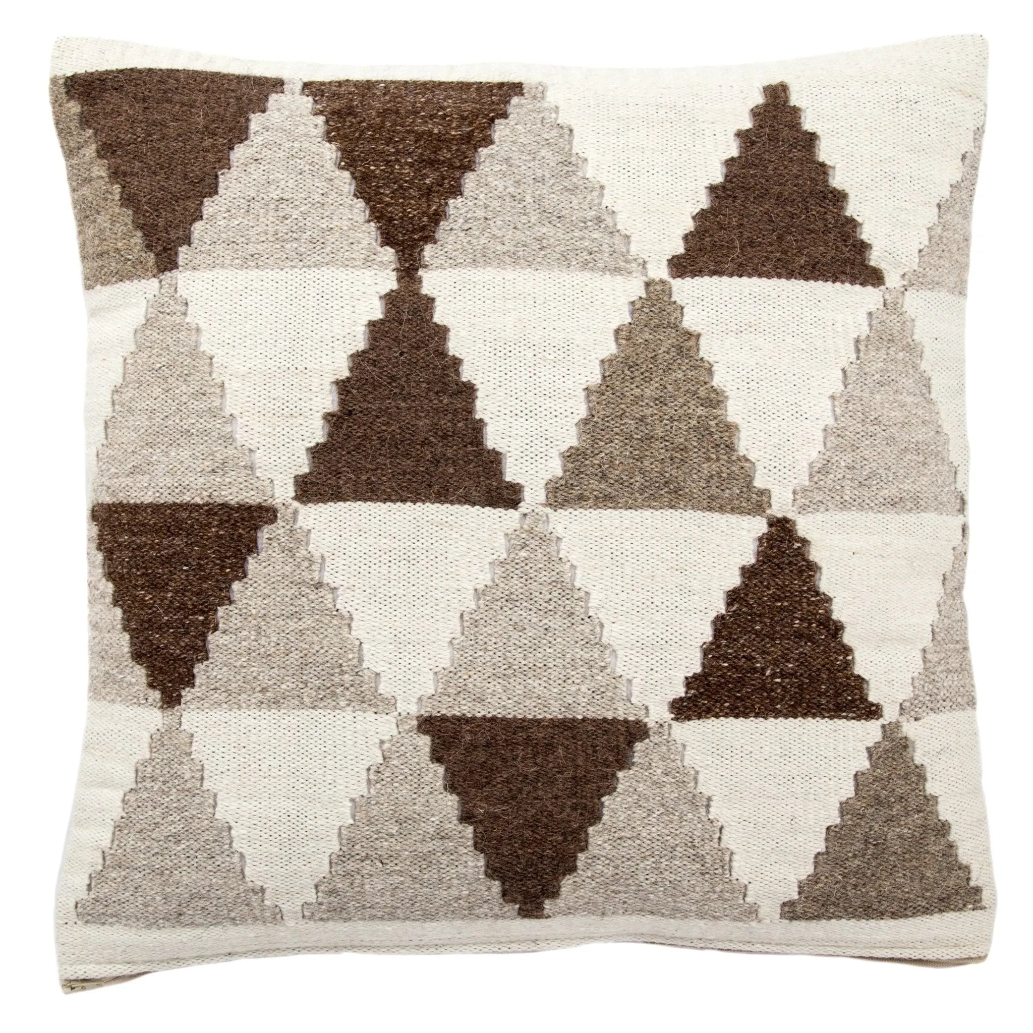 Peykan Pey07 Terzan Brown/Gray Pillow - Baconco