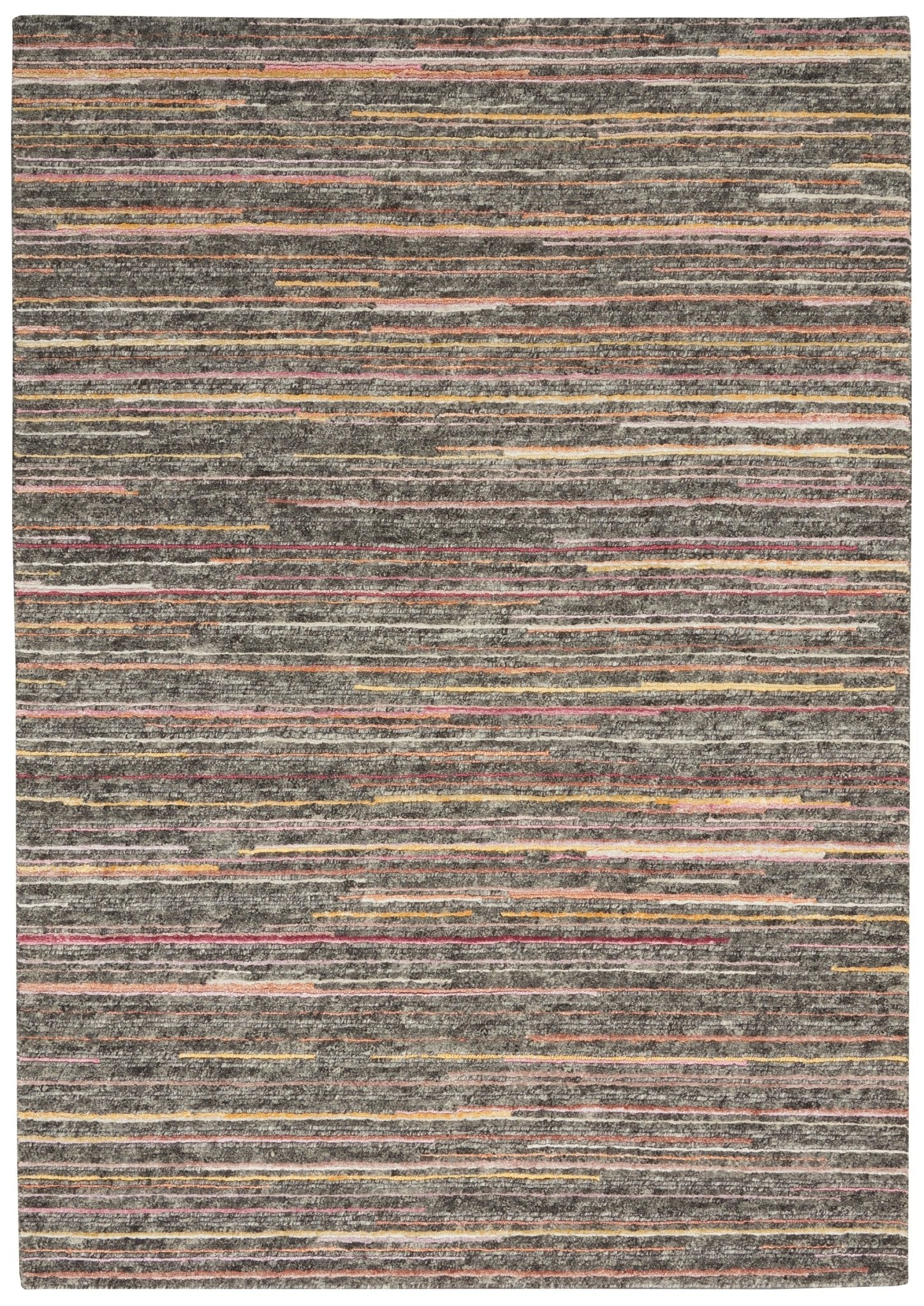 Plateau Pae01 Grey/Flame Rug - Baconco