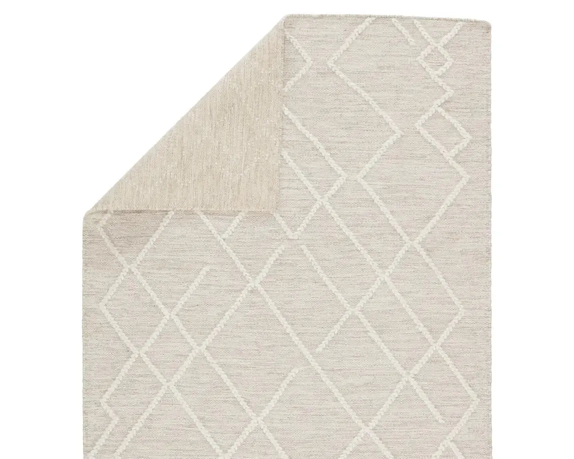 Plateau PLT01 Light Grey/Ivory Rug - Baconco