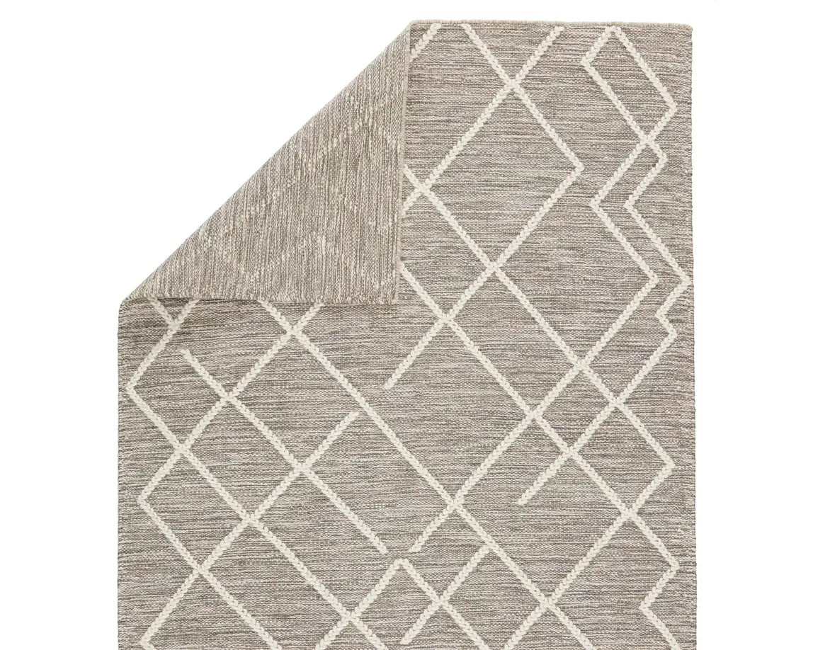 Plateau PLT02 Grey/Ivory Rug - Baconco