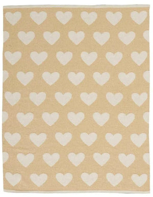 Plushlines UK961 Gold Throw Blanket - Baconco