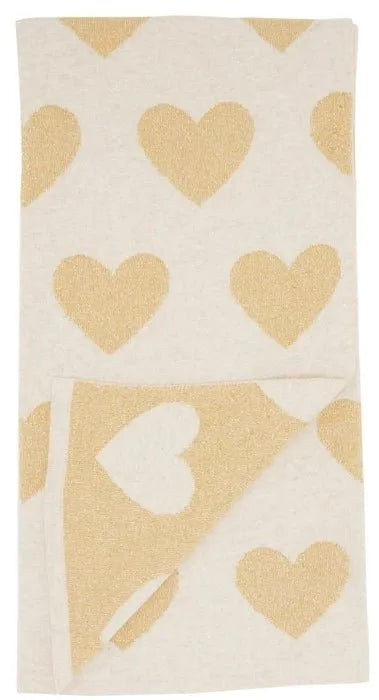 Plushlines UK961 Gold Throw Blanket - Baconco