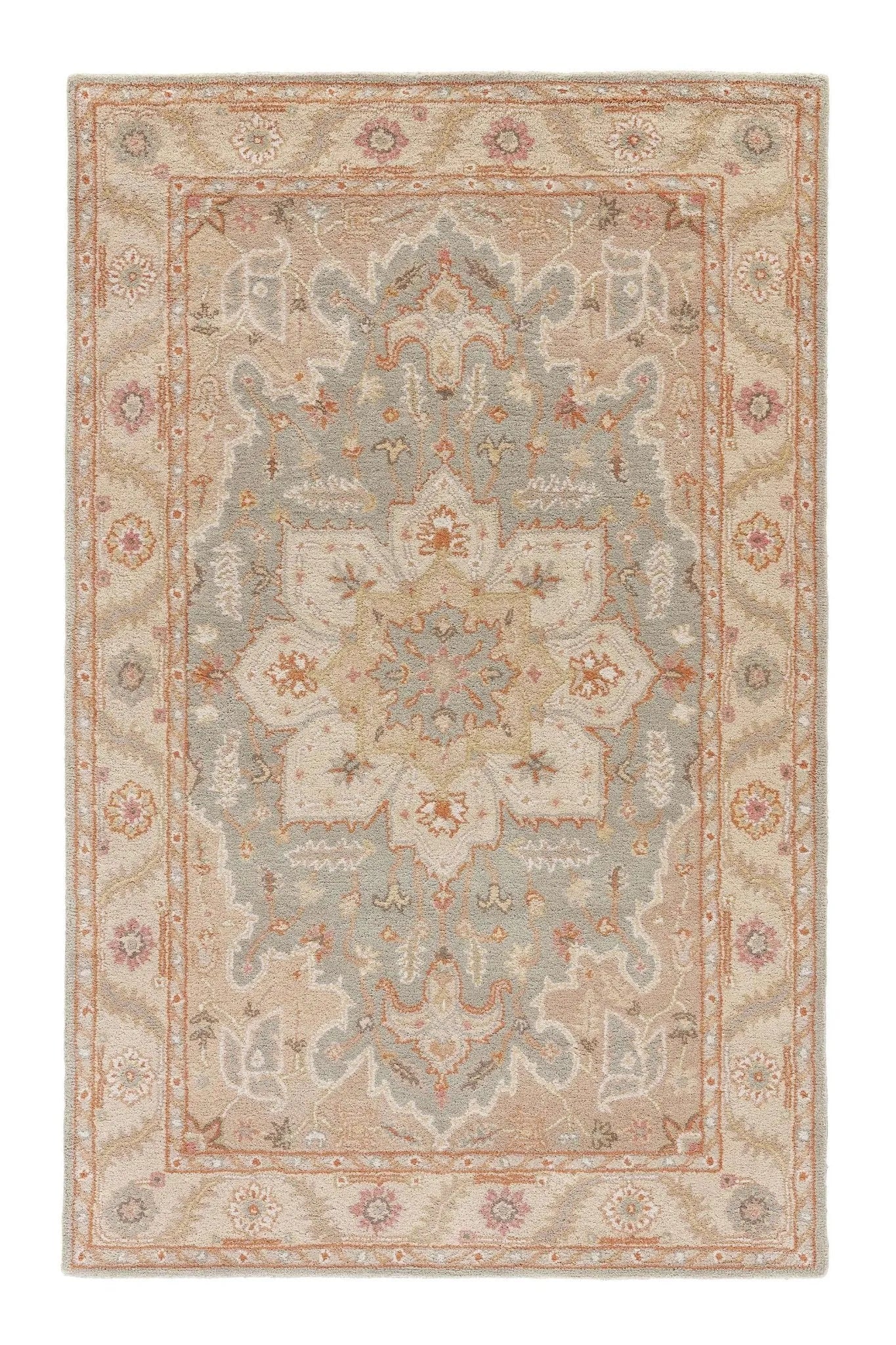 Poeme PM50 Orleans Blue Surf / Cloud White Rug - Baconco