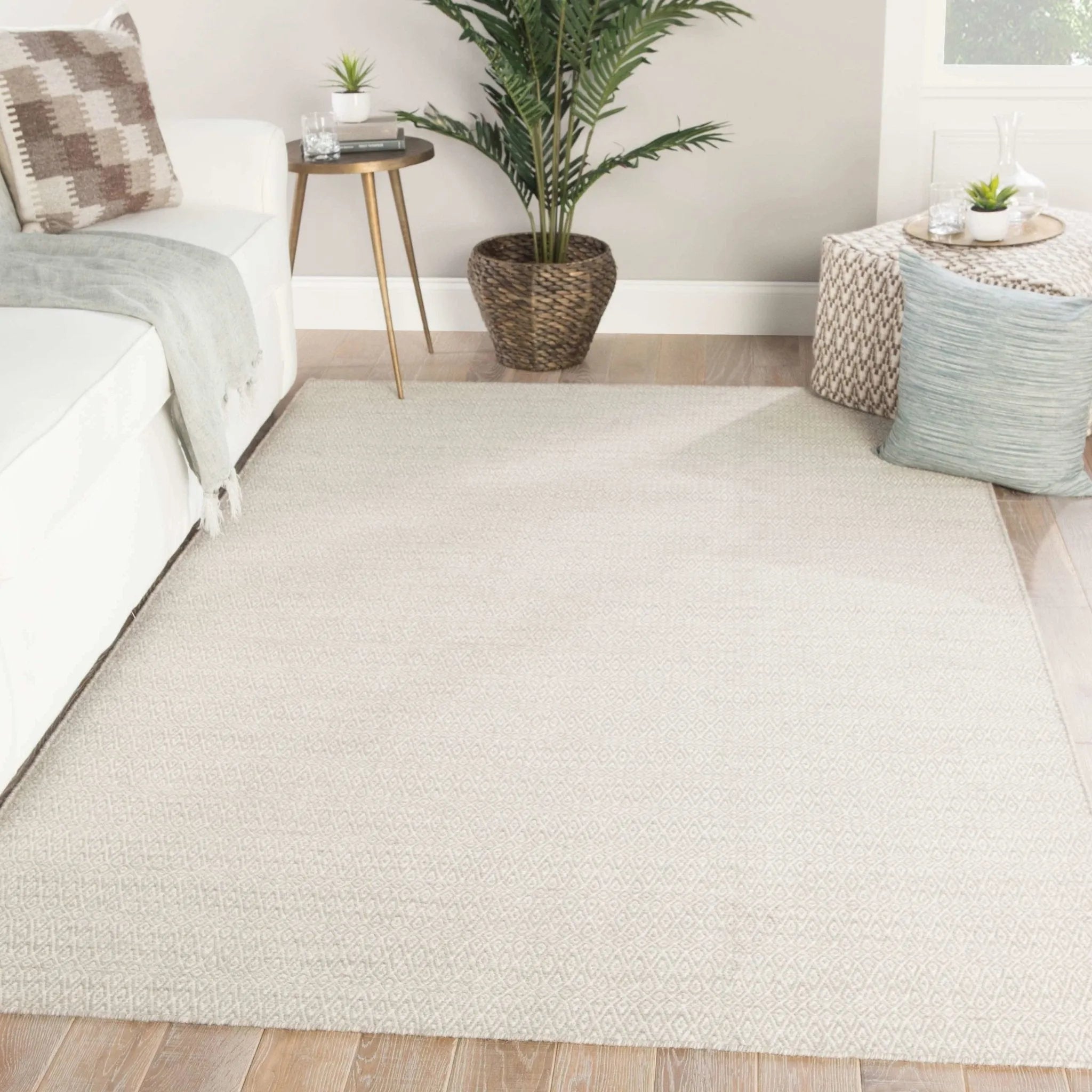 Poise POE01 Eulalia Goat/Light Gray Rug - Baconco