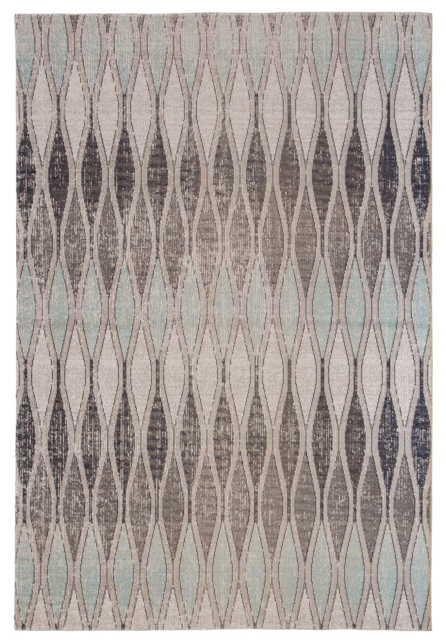 Polaris POL02 Norwich Flint Gray / Arctic Rug - Baconco