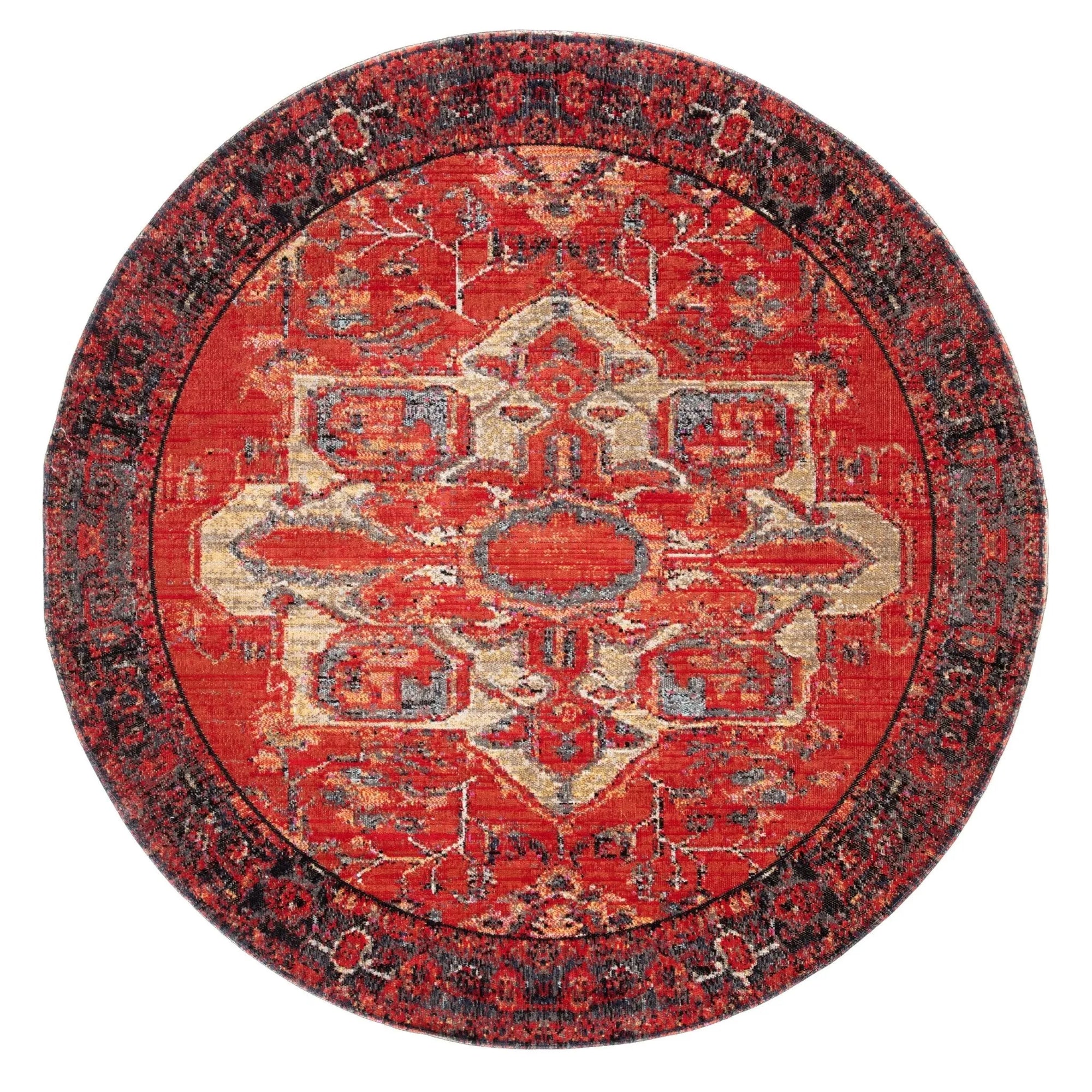 Polaris POL06 Leighton Bruschetta / Gargoyle Rug - Baconco