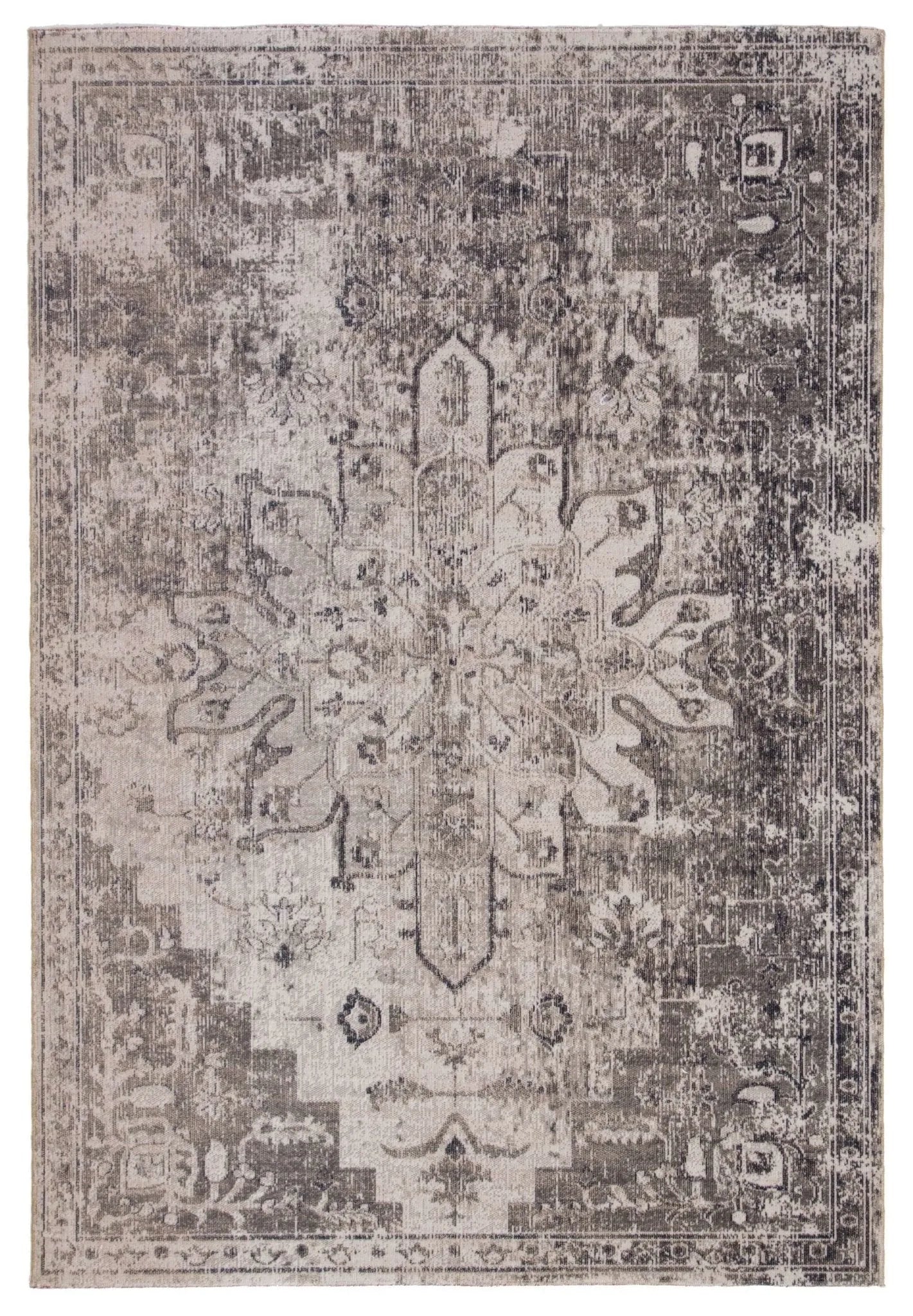 Polaris POL07 Isolde Pumice Stone / Flint Gray Rug - Baconco