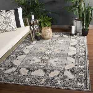 Polaris POL20 Paloma Gray/Beige Rug - Baconco