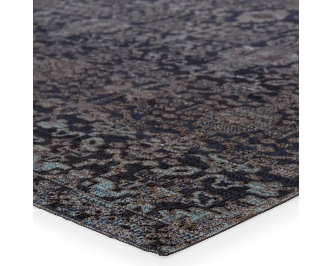 Polaris POL34 Deep Blue Rug - Baconco